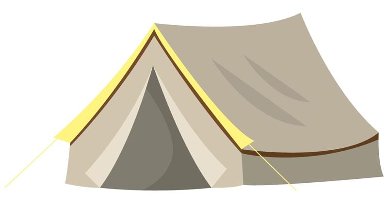 A frame tent A frame tent