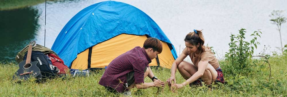 Children Camping
