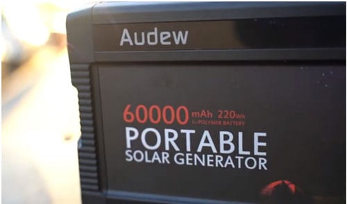 Audew 220wh Power Station Audew 220wh Power Station