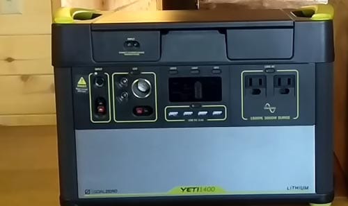 Goal Zero Yeti (1400Wh Solar Generator)