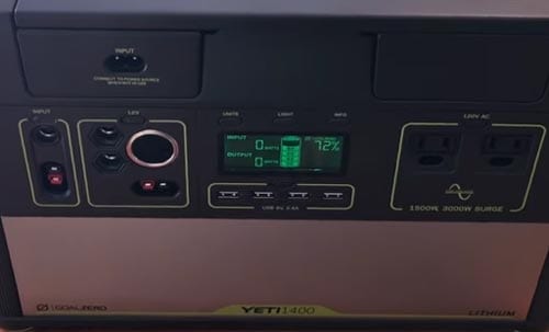 Goal Zero Yeti (1400Wh Solar Generator)