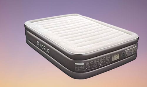 Noble Queen Size Comfort Double High Raised Air Mattress Noble Queen Size Comfort Air Mattress