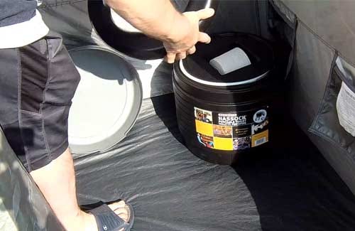 Reliance Hassock Portable Toilet Reliance Hassock Portable Toilet