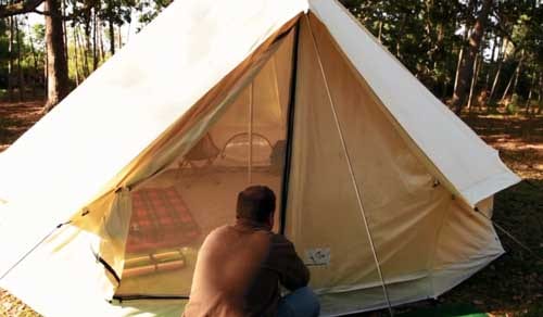 White Duck Outdoors Canvas Tent