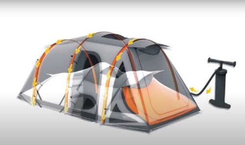Moose Outdoors Inflatable Tent