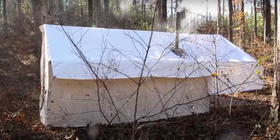 White Duck Canvas Wall Tent White Duck Canvas Wall Tent