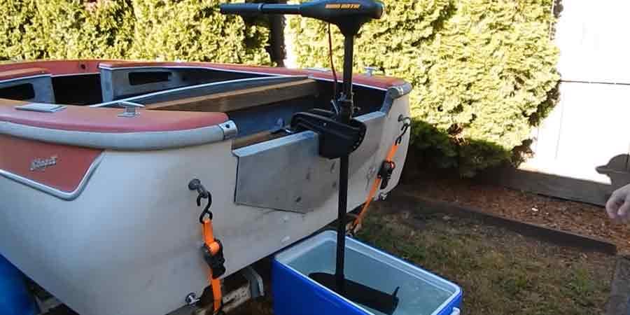 Can a trolling motor be used on a kayak
