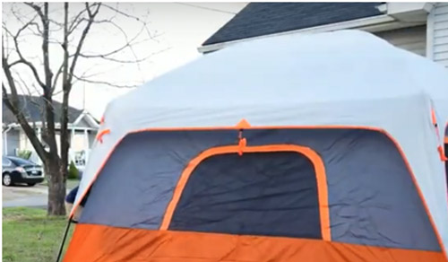 Core 10 Person Straight Wall Cabin Tent