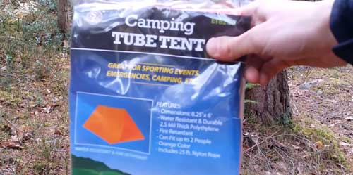 SE Emergency Tube Tent