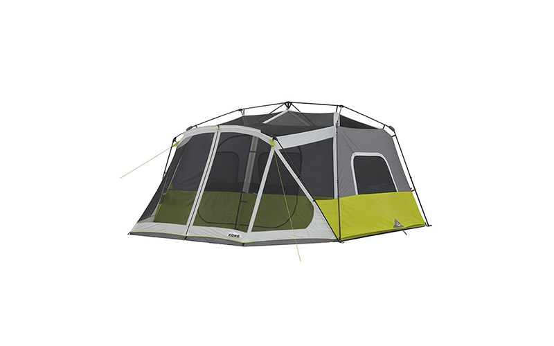 10 Person Tent Camping Instant Cabin Ozark Trail with Multi-Position Fly 