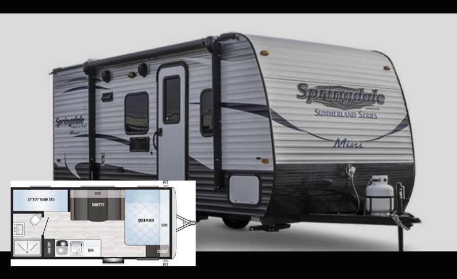 2020 Keystone Springdale 1800BH Travel Trailer