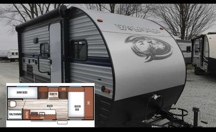 Forest River Cherokee Wolf Pup 16BHS Travel Trailer