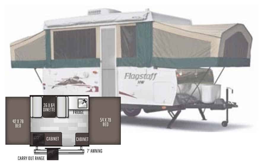 Forest River Flagstaff 176LTD Pop-Up Camper